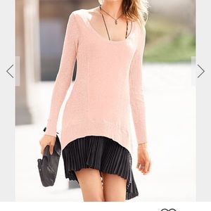 Drop waist sweater dress