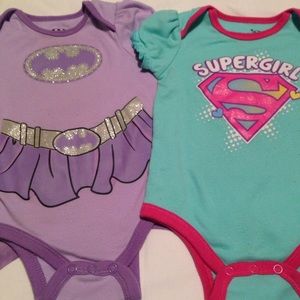🎉FLASH SALE🎉 Batman and Supergirl Onesies & Mask