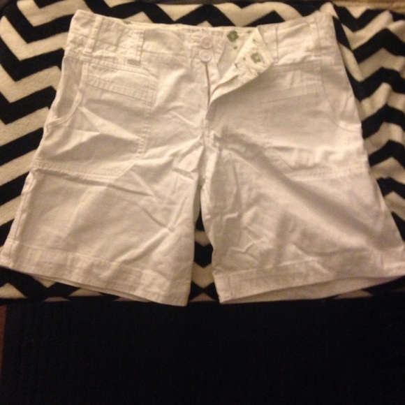 Sanctuary Surplus white shorts