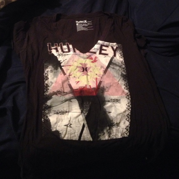 Hurley v neck shirt