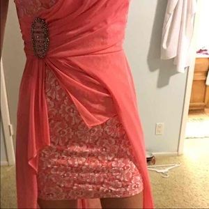 Cute high low prom dress!
