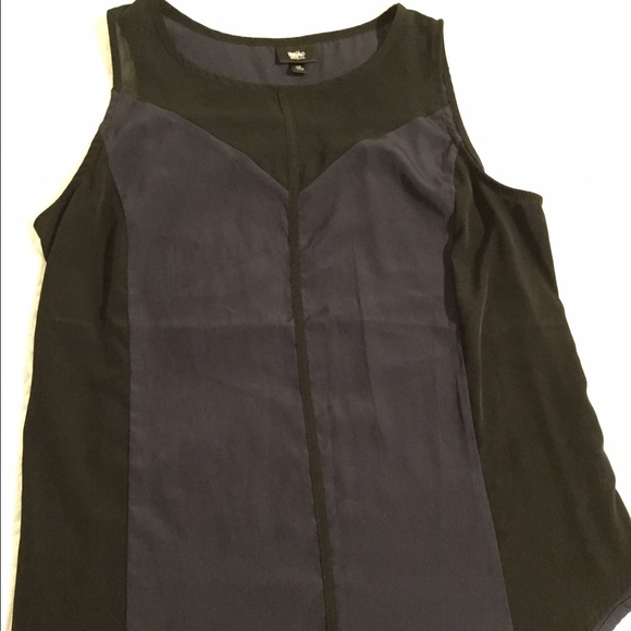 Mossimo navy/black tank