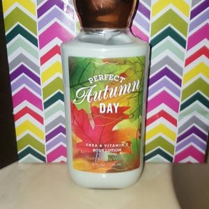 Full size Bath and body works autumn day lotion