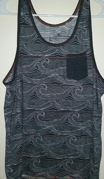 Men's waves tank top