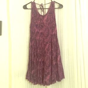 Urban outfitters ecoté scoop back dress