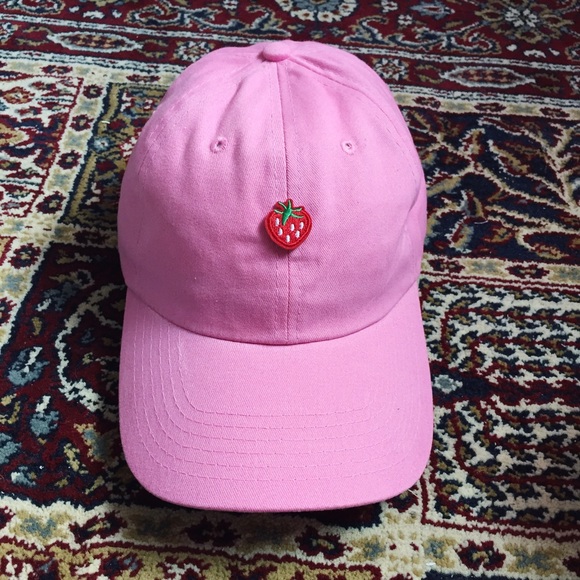 Strawberry Baseball Cap - Picture 3 of 3