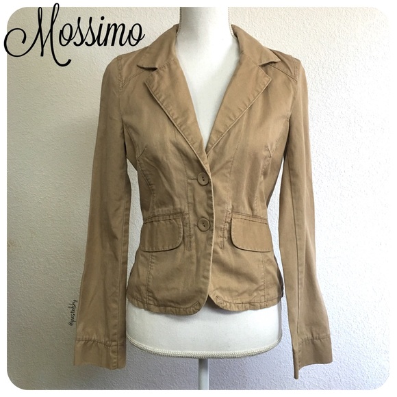 Mossimo Supply Co. Jackets & Blazers - MOSSIMO cotton blazer