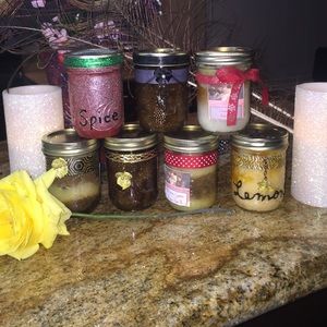 Natural sugar scrub