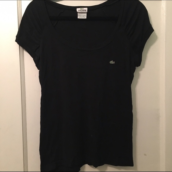 Lacoste simple black T-shirt