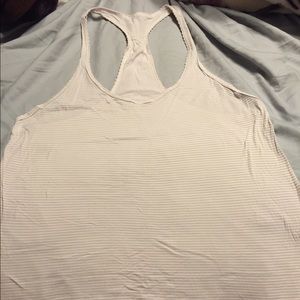 Lululemon grey and white Singlet