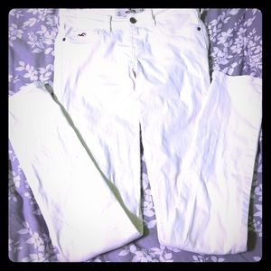 White Hollister pants