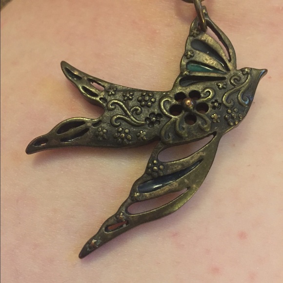 Lucky Brand Bird Necklace