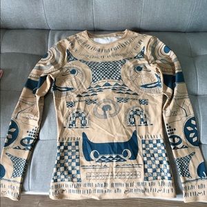 Printed long sleeves shirt