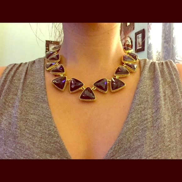 Purple crown jewelry set - Picture 1 of 2