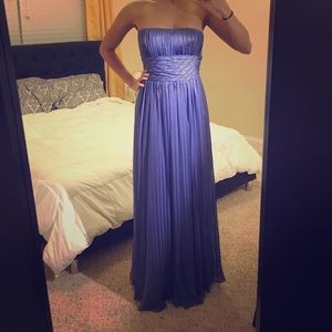 Gorgeous periwinkle BCBG Max Azria gown
