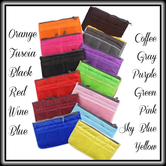 HANDBAG INSERT/MAKEUP/TRAVEL ORGANIZER - Picture 3 of 4