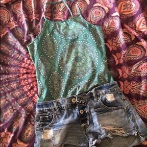 O'Neill Top Mandala Print Boho