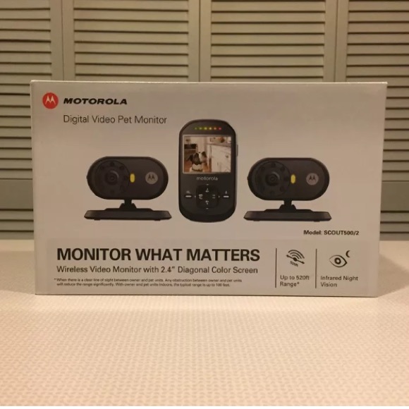 🚫🚫🚫SOLD!!!🚫🚫🚫 Motorola Scout5002 Pet Monitor - Picture 2 of 4
