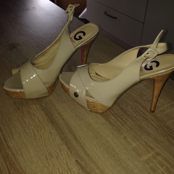Guess nude heels