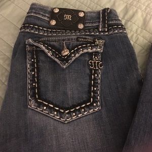 ⚡️Reduced⚡️ Miss Me medium wash Easy Capri