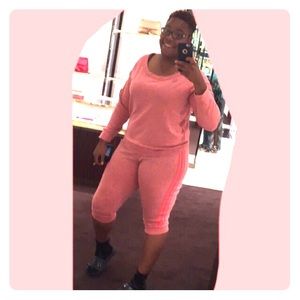 Adidas Derby Crewneck & 2 love Capri pants