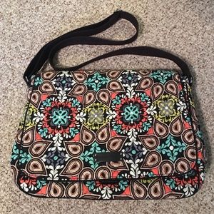 VERA Bradley laptop messenger bag in Sierra 💕