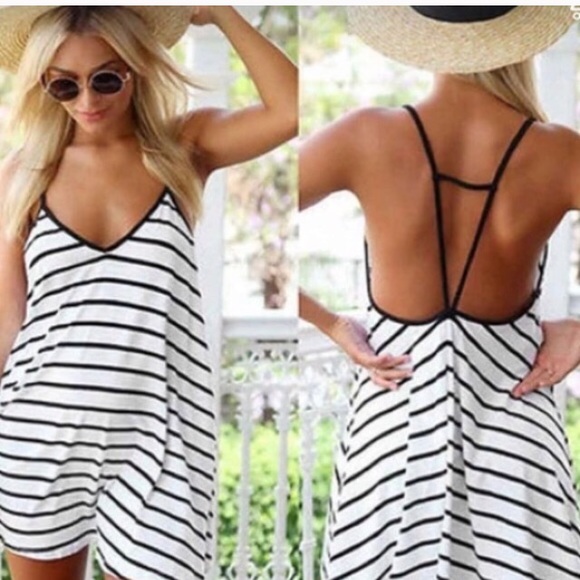 Other - 💕HOST PICK!!!💕 Striped Coverup