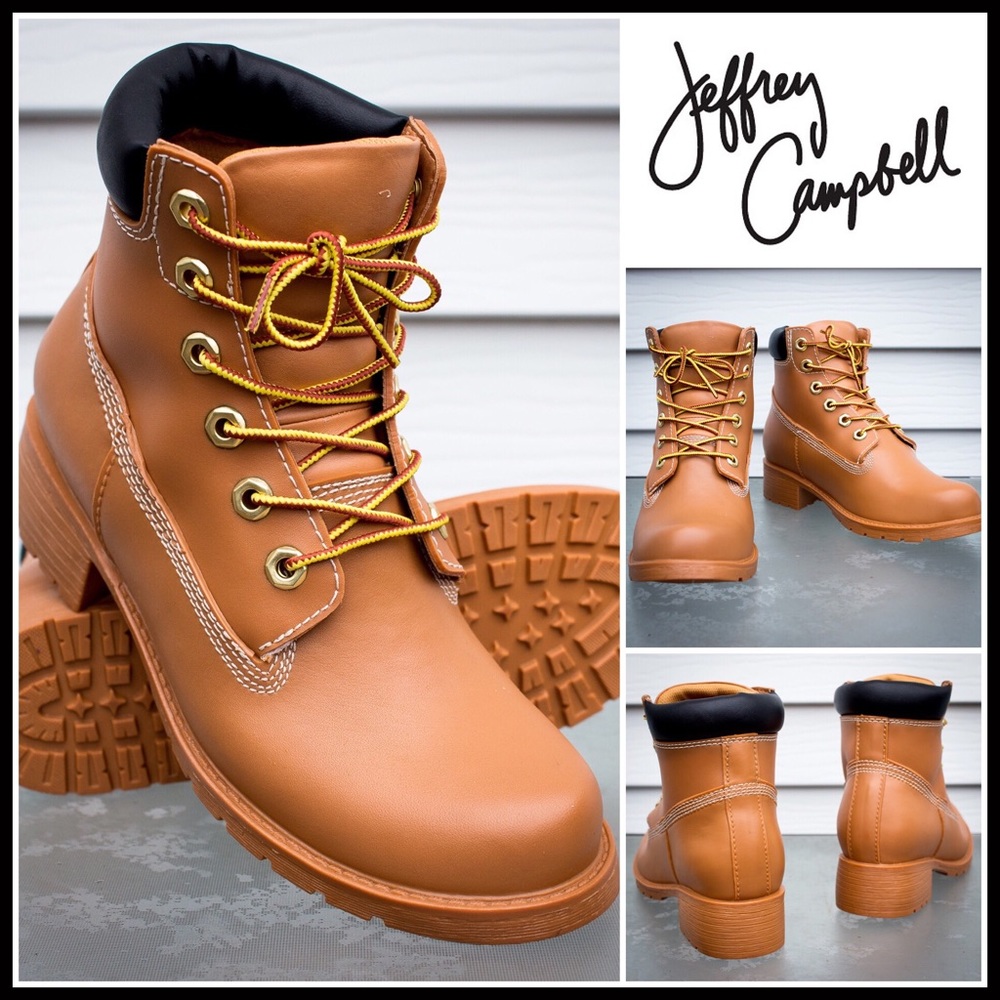 ❤️1-HOUR SALE JEFFREY CAMPBELL VEGAN LEATHER BOOTS - Picture 5 of 6