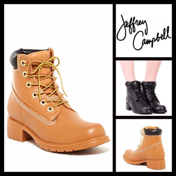 ❤️1-HOUR SALE JEFFREY CAMPBELL VEGAN LEATHER BOOTS - Picture 3 of 6