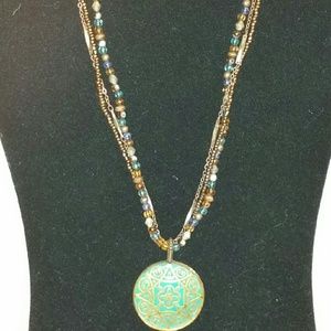 Multi strand necklace