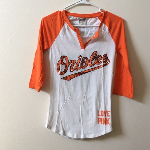 Pink Victoria's Secret Orioles shirt