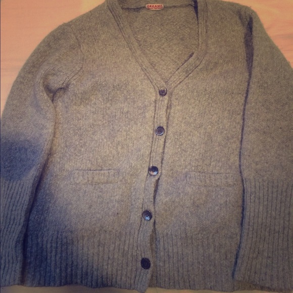 Organic by John Patrick cardigan sweater.