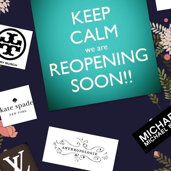 Re-Opening closet in May after a long hiatus!!
