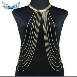 Body chain necklace
