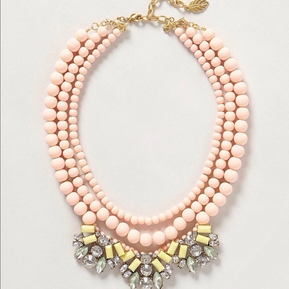 Anthropologie Boreal Bib Necklace by David Aubrey - Picture 2 of 4