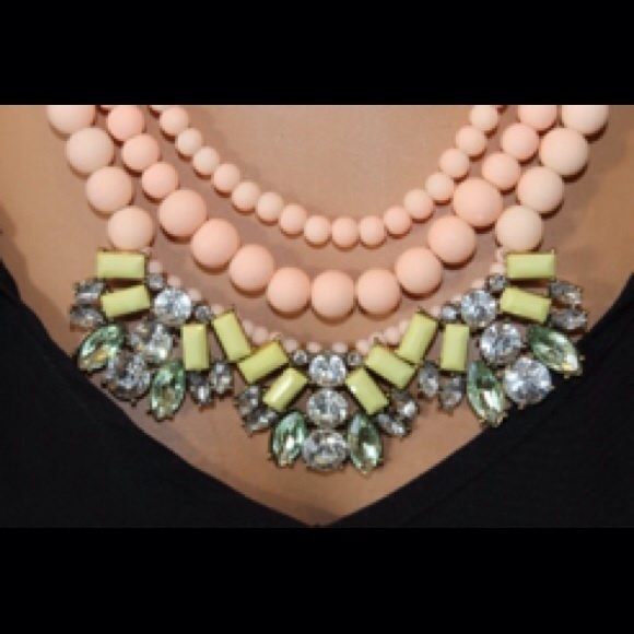Anthropologie Boreal Bib Necklace by David Aubrey - Picture 3 of 4