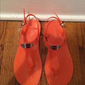 Micheal Kors jelly sandals