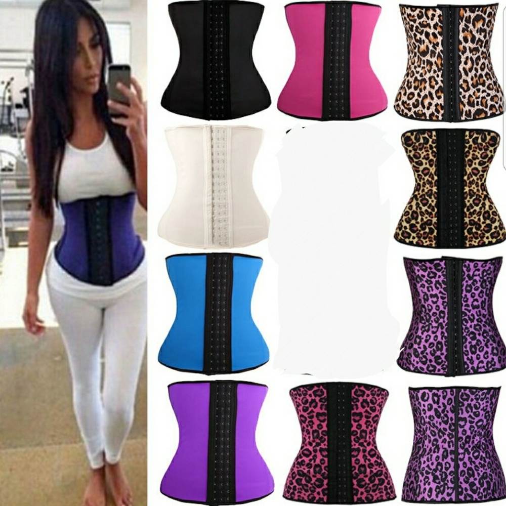 9 STEEL BONING LATEX WAIST TRAINER - Picture 3 of 5