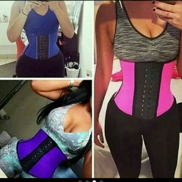 9 STEEL BONING LATEX WAIST TRAINER - Picture 2 of 5