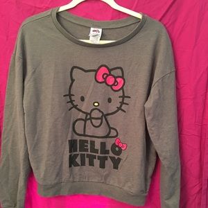 Thin hello kitty sweat shirt .