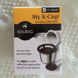 SOLD Two new Keurig "My K-Cup" coffee pod reusable