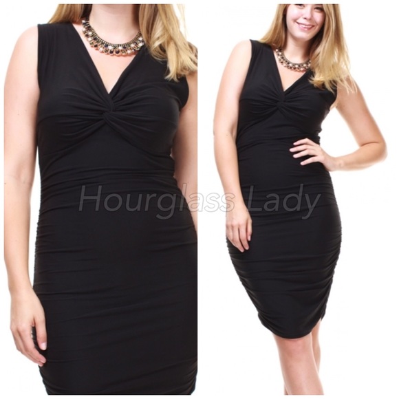 LAST ONE❤️LOWEST PRICE❤️PLUS Black bodycon - Picture 3 of 3