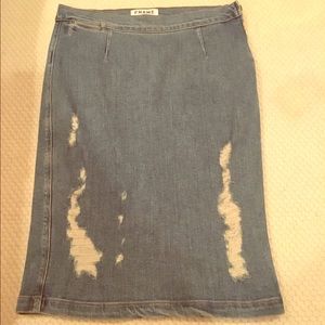 Frame denim skirt