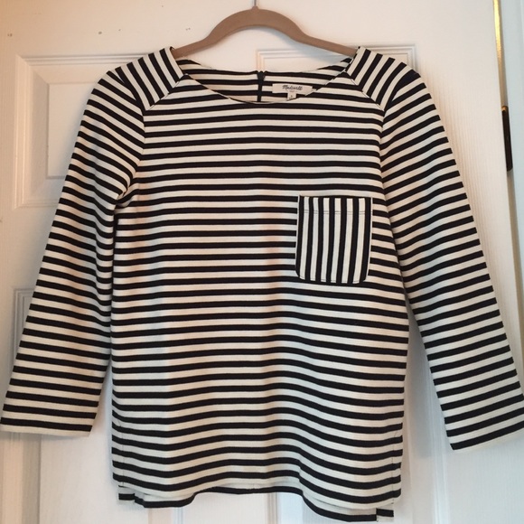 Striped Madewell Shirt Size Small