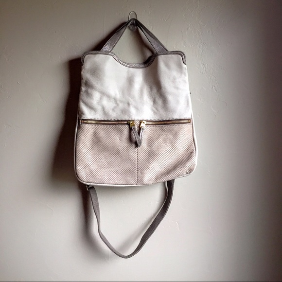 Fossil fold over purse