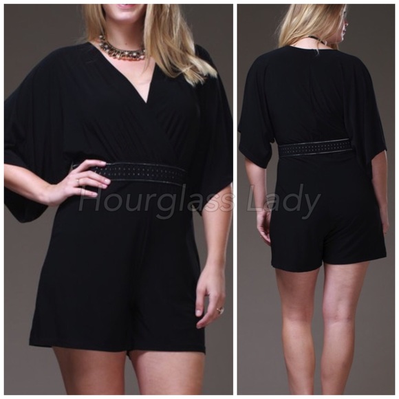 PLUS Boho flared romper - Picture 2 of 4
