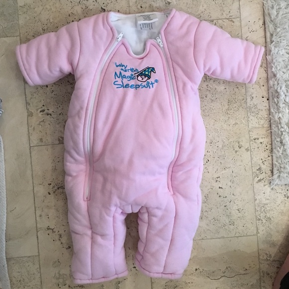 Pink Merlins Magic Sleep Suit