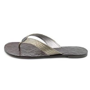 Brand new Tory Burch Thora Metallic Sandal