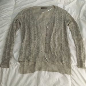 Light grey sweater!