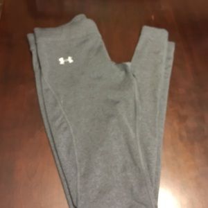 Gray Under Armour Cold Gear long tight